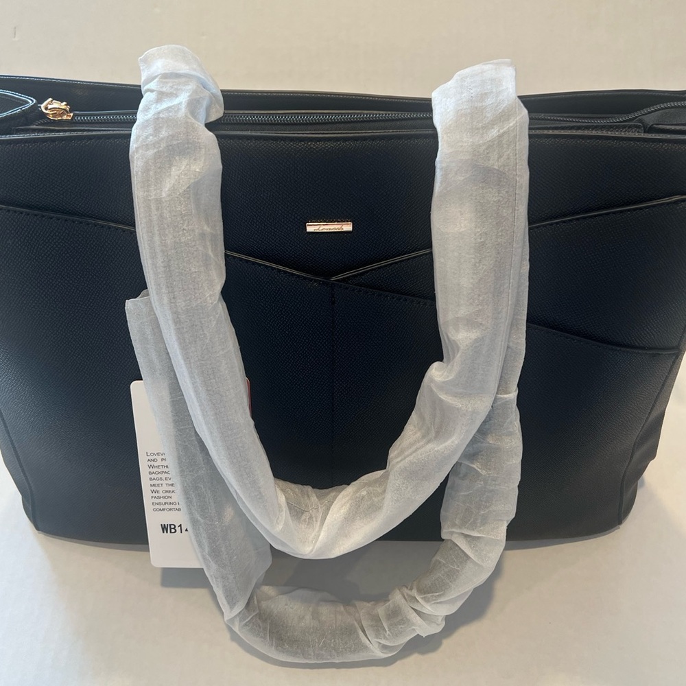 Lovevook NWT Black Women's Laptop Work/Travel
Minimalist ‘Business Fashion’ Bag - Picture 8 of 16